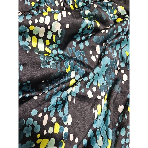 Torrid Womens Plus SZ 1 Short Sleeve V-Neck Multicolor Geometric Wrap Dress NWT - Picture 8 of 10